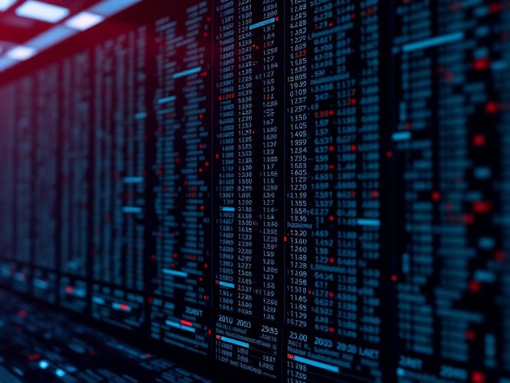 Decade of Financial Data in Plain Text: A Case Study