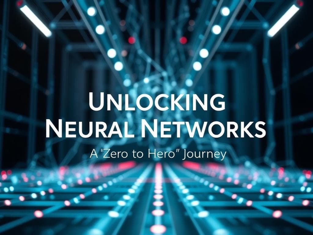 Unlocking Neural Networks: A 'Zero to Hero' Journey