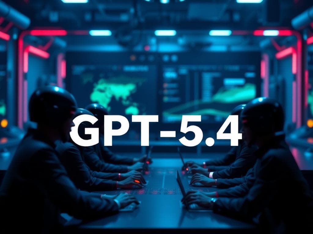 OpenAI Launches GPT-5.4 With Native Computer Use, Challenging AI Rivals