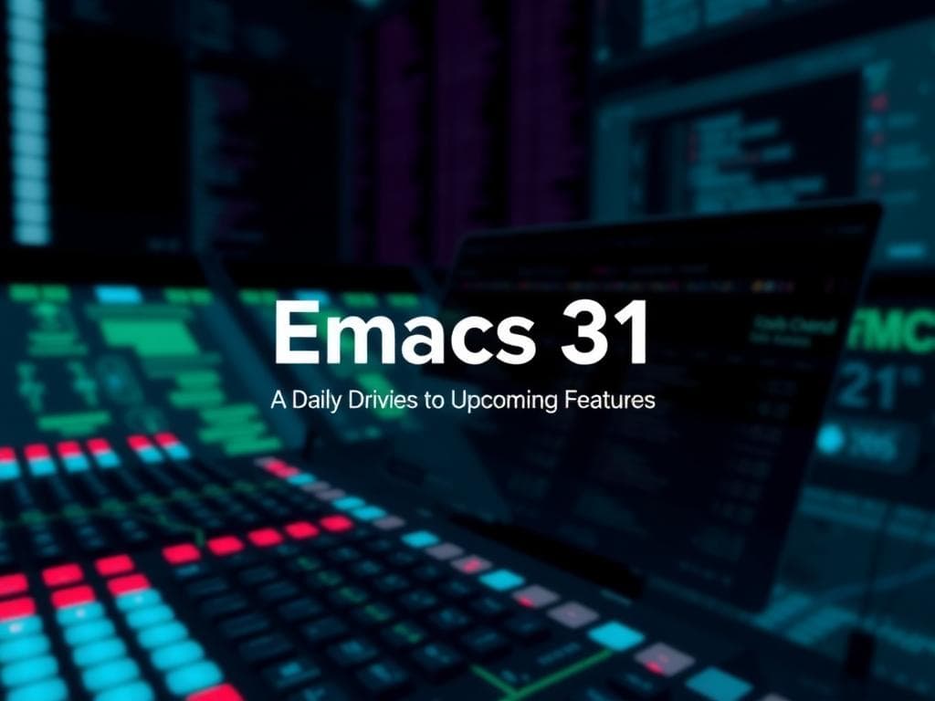 Anteprima di Emacs 31: Una Guida per Utenti Giornalieri alle Prossime Funzionalità