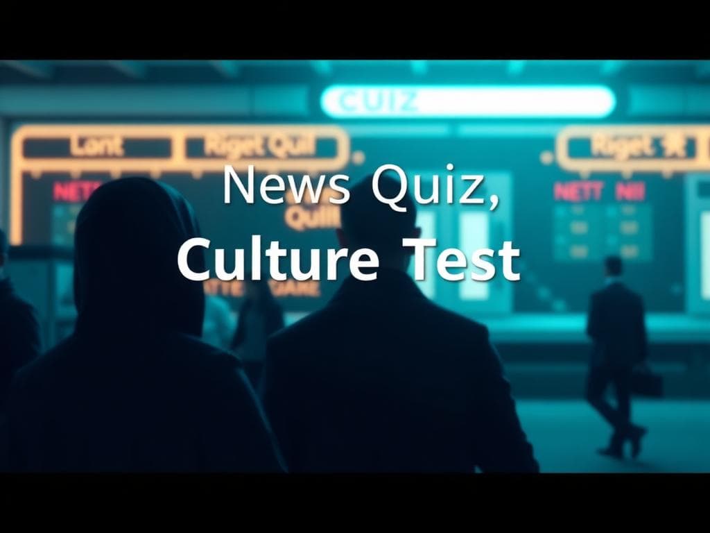 News Quiz, Culture Test & Tate Arrests: Week's Top Stories