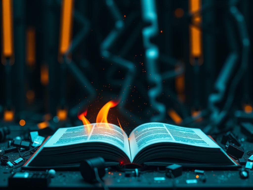 AI's Book-Burning Problem: Rare Texts Destroyed for Training Data