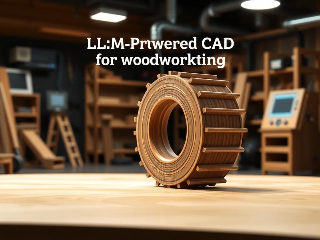 CAD Alimentato da LLM per la Falegnameria: Una Nuova Frontiera nel Design Fai-da-Te